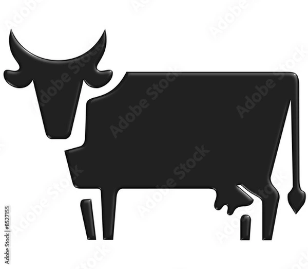Fototapeta La vache