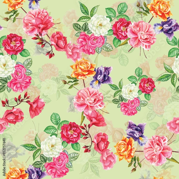 Obraz abstract digital design pattern on   background 