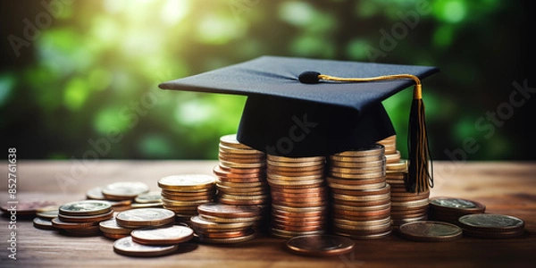 Fototapeta Savings for education.