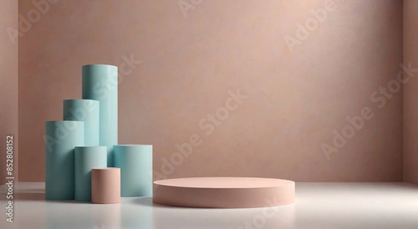 Fototapeta background with graph