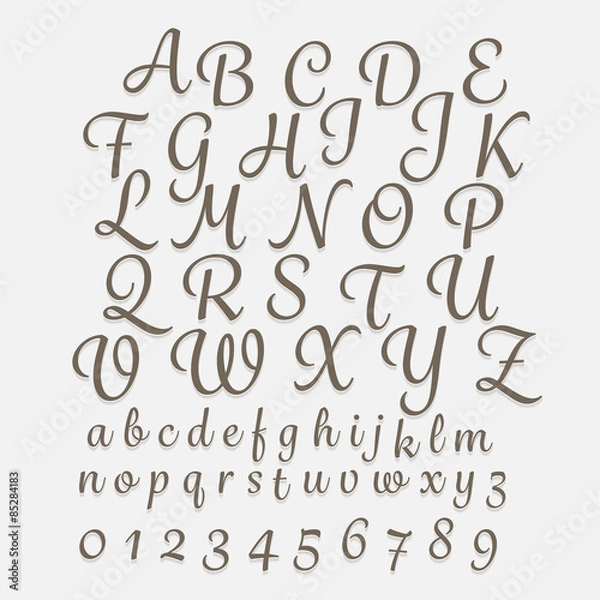 Fototapeta Alphabet_Master_Type