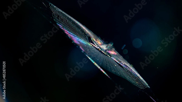 Obraz Rainbow Spiderweb