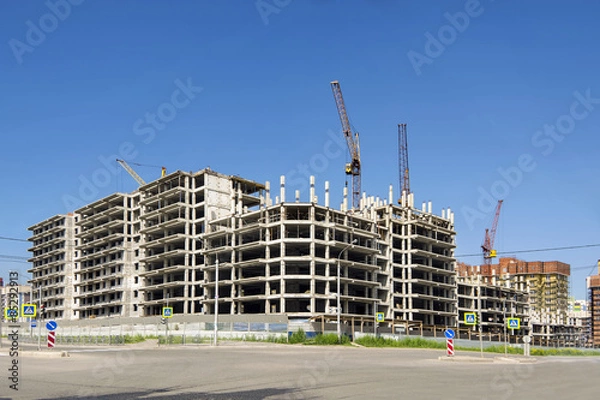 Obraz construction house monolithic