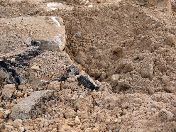 Obraz road construction