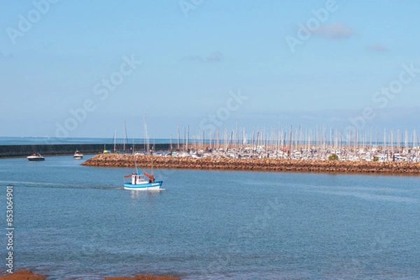 Obraz Bateau rentrant au port