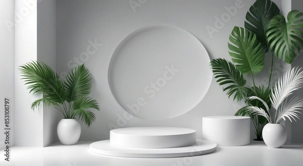 Fototapeta interior of a restaurant