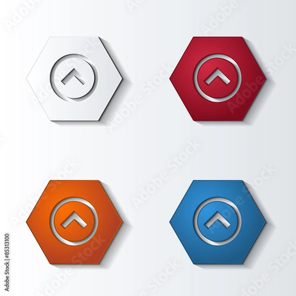 Fototapeta icon4colors_hexagon_083