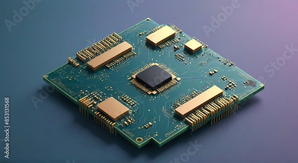 Fototapeta computer memory module