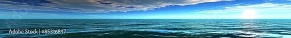 Obraz panorama of sea sunset