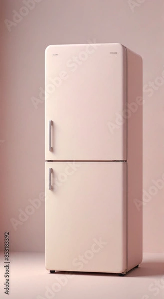 Fototapeta refrigerator with clipping path