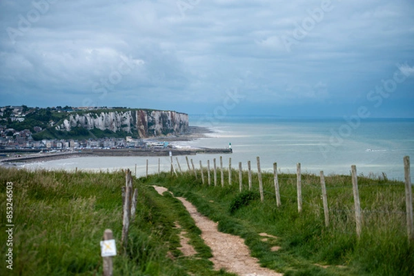 Fototapeta Vue sur la cote