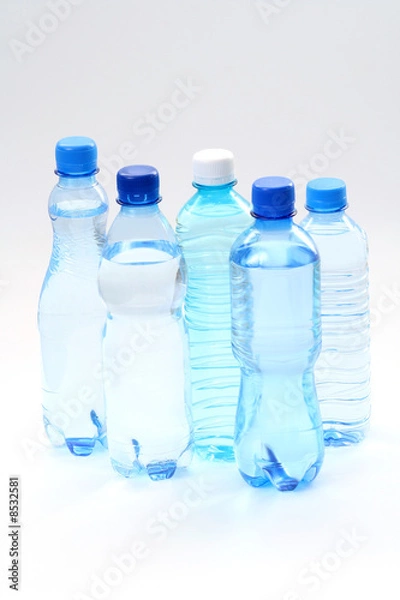 Fototapeta bottles of water