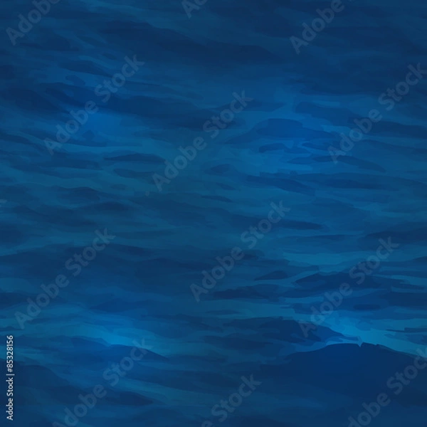 Obraz realistic water texture. Seamless pattern