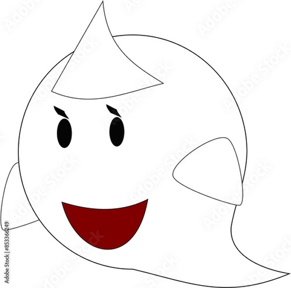 Obraz かわいいオバケ