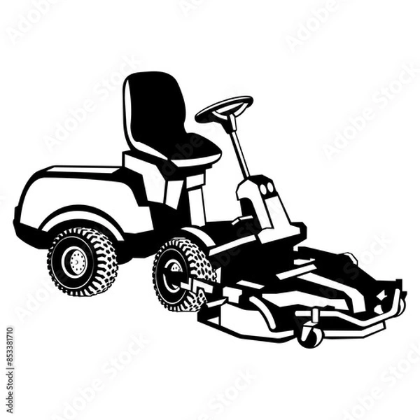 Obraz Articulated Riding Mower