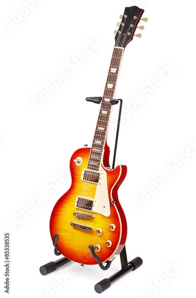 Obraz Electric Guitar On Stand