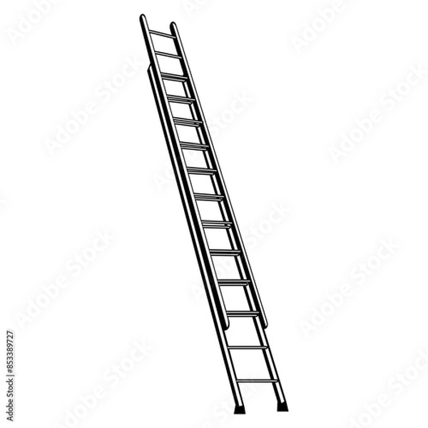 Fototapeta Extension Ladder