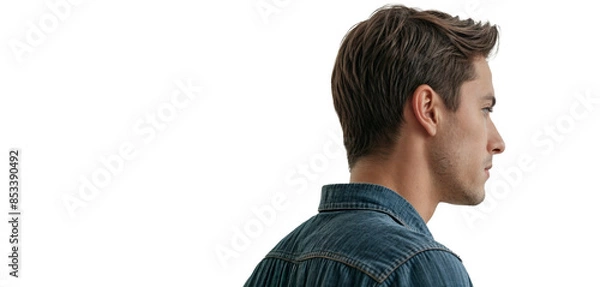 Fototapeta side face