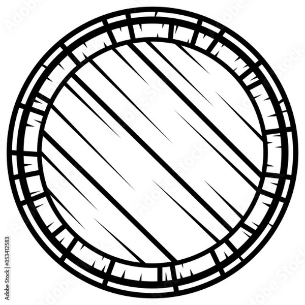Obraz Wooden Barrel Top