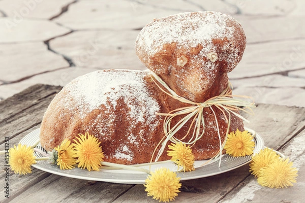 Fototapeta Easter lamb