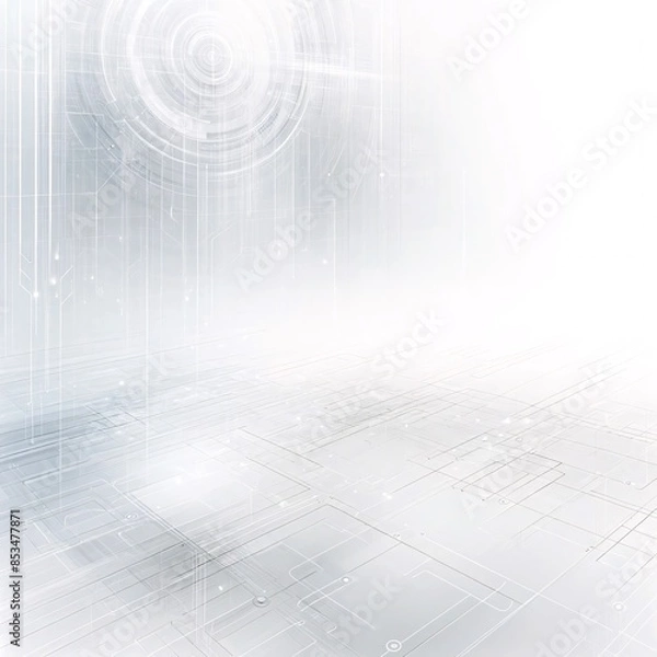 Obraz abstract technology background