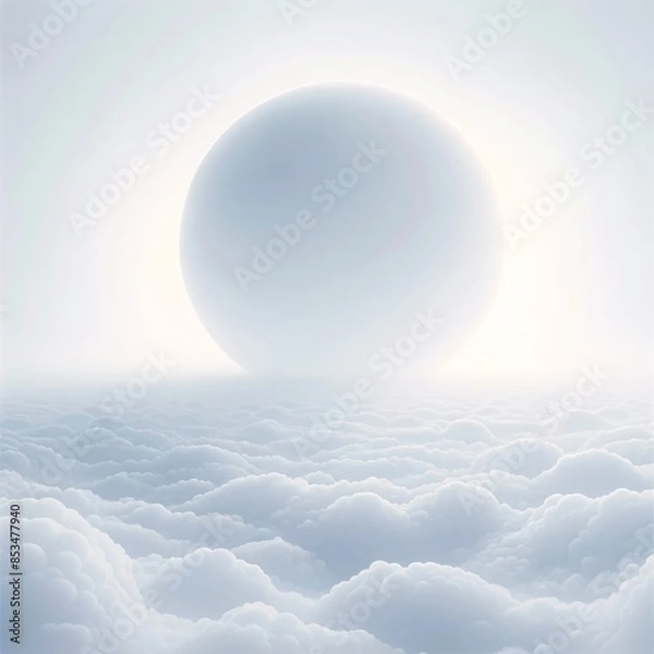 Obraz blue sky and clouds