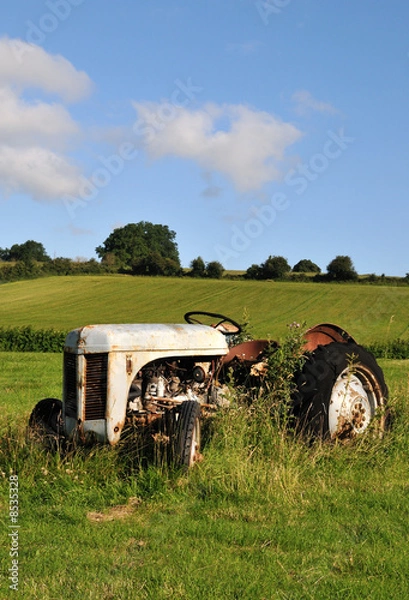 Obraz Derelict Tractor