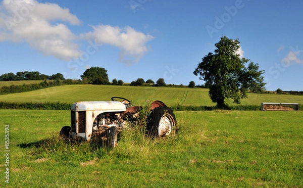 Obraz Derelict Tractor