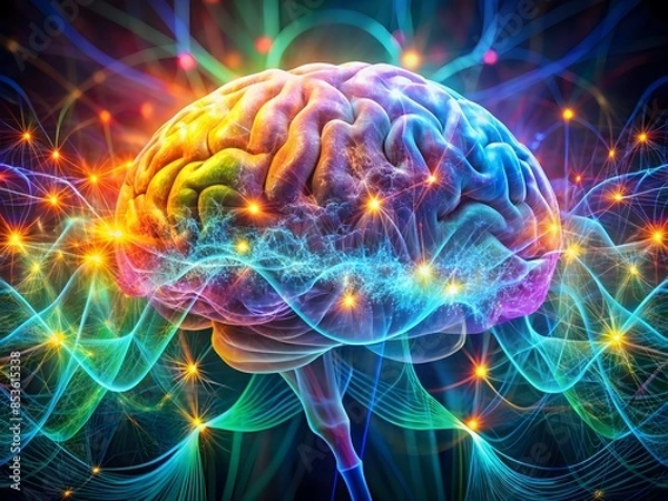 Obraz The Brain Is A Complex Organ That Is Responsible For Controlling And Coordinating All Of The Body'S Functions.