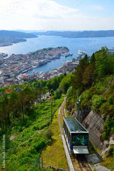 Fototapeta フロイエン山からの眺め