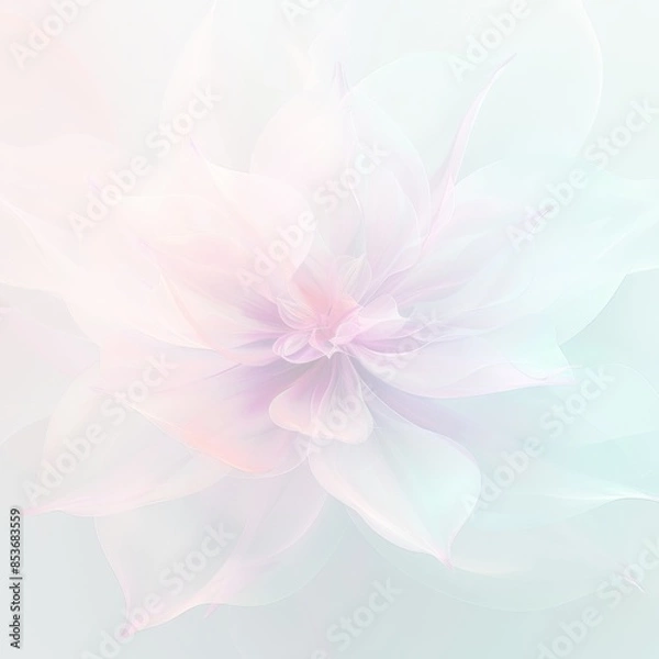 Obraz 美しい抽象的な花の背景