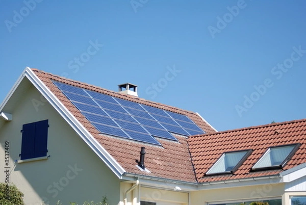 Obraz panele słoneczne