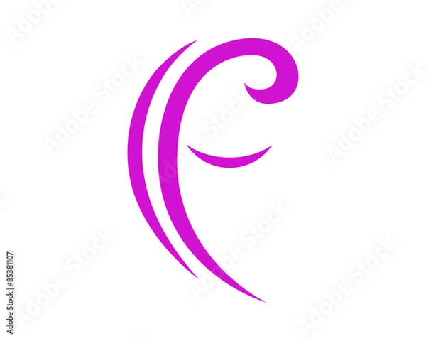 Fototapeta Face Logo