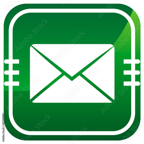 Fototapeta Send email symbol, vector icon