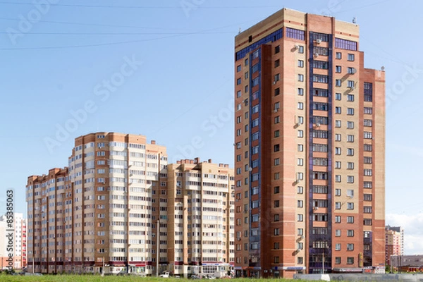 Obraz Newly Constructed Bulding Block