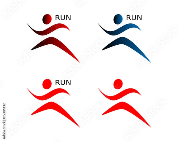 Fototapeta Спорт, логотип, эмблема