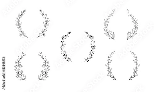 Fototapeta Laurel Wreath Vector