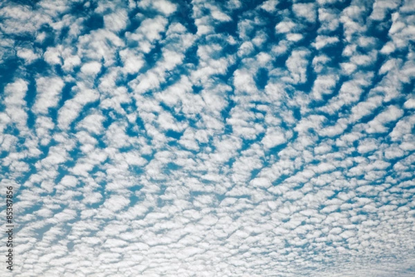 Fototapeta Cloudscape Z Chmurami Altocumulus