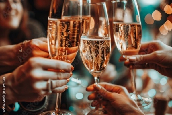 Fototapeta Trinquer entre amis 