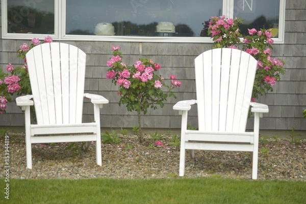 Obraz Chairs Cape Cod