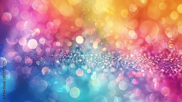 Fototapeta Colorful Bokeh Background