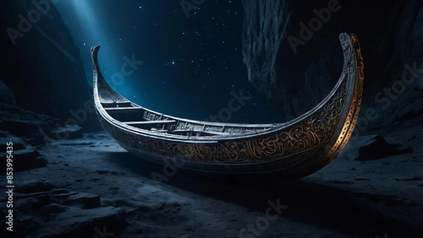 Obraz Ancient Augmented Galactic Gondola