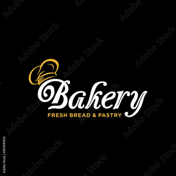 Fototapeta Bakery Bread Logo Icon