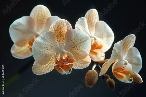 Obraz Delicate Orchid Blooms in Soft Light