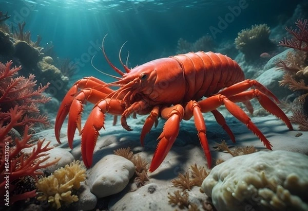 Obraz crab on the beach