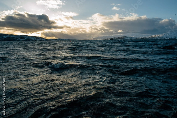 Obraz sunset over the sea