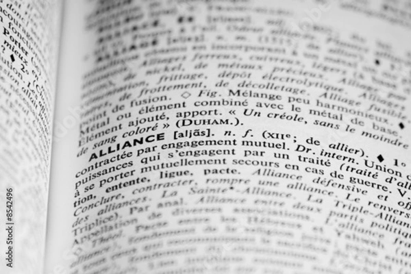 Fototapeta alliance