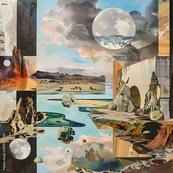 Obraz Penting potreat AI generated 