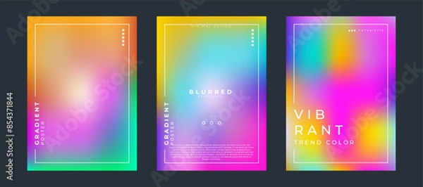 Fototapeta Elegant blurred background with abstract style