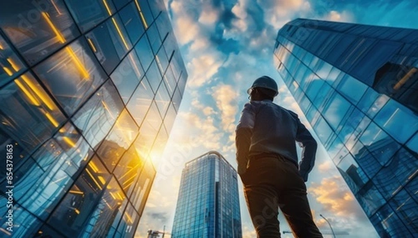Fototapeta Forge ahead with confidence and determination, fueled by a clear vision and unwavering commitment to business growth and success.